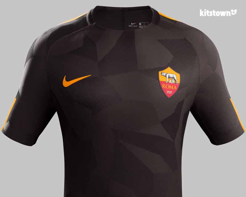 Segunda camisa de Roma 2017 - 18