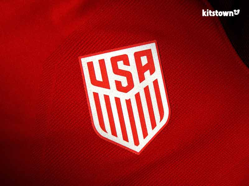 Camiseta de salida de la selección nacional de los Estados Unidos 2017 - 18