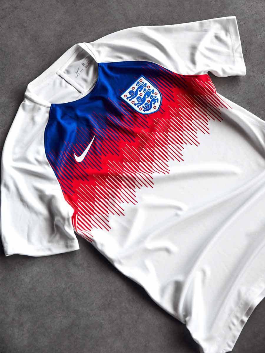 Camiseta de la Copa del mundo de Inglaterra 2018