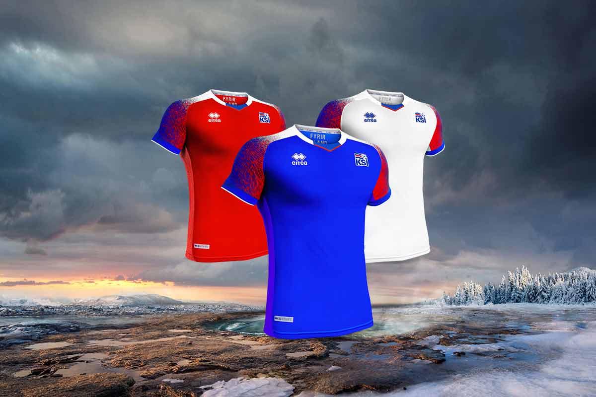 Camiseta de la Copa del mundo de Islandia 2018