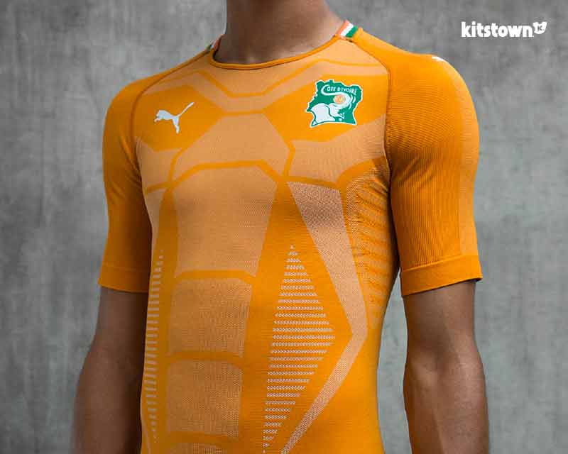 Camisa de casa de la selección nacional de Côte d 'Ivoire para la temporada 2018