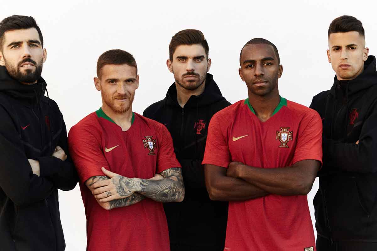 Camiseta de la selección nacional de Portugal para la Copa del mundo 2018