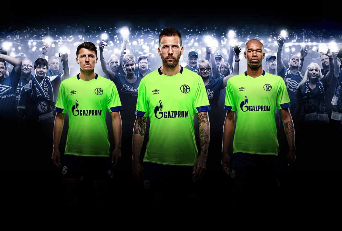 Schalke 04 temporada 2018 - 19 segunda camisa de salida