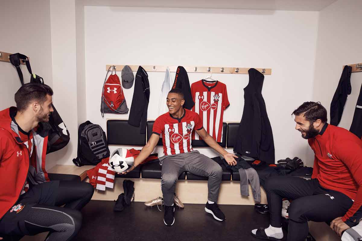 Southampton Home and Go shirts 2018 - 19