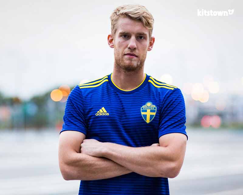 Camiseta de salida de la Copa del mundo 2018 para Suecia