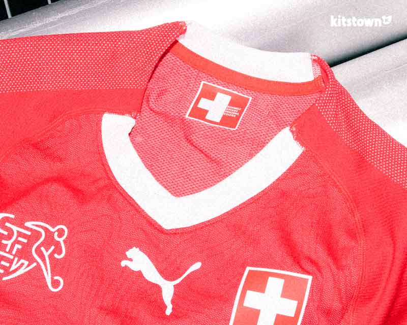 Camisa de casa de Suiza para la temporada 2018