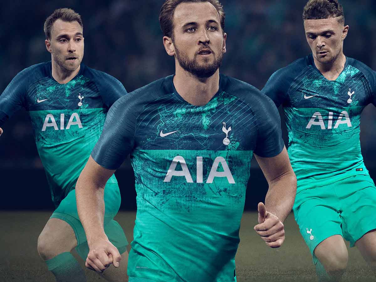 Tottenham Hotspur temporada 2018 - 19 segunda camisa de salida