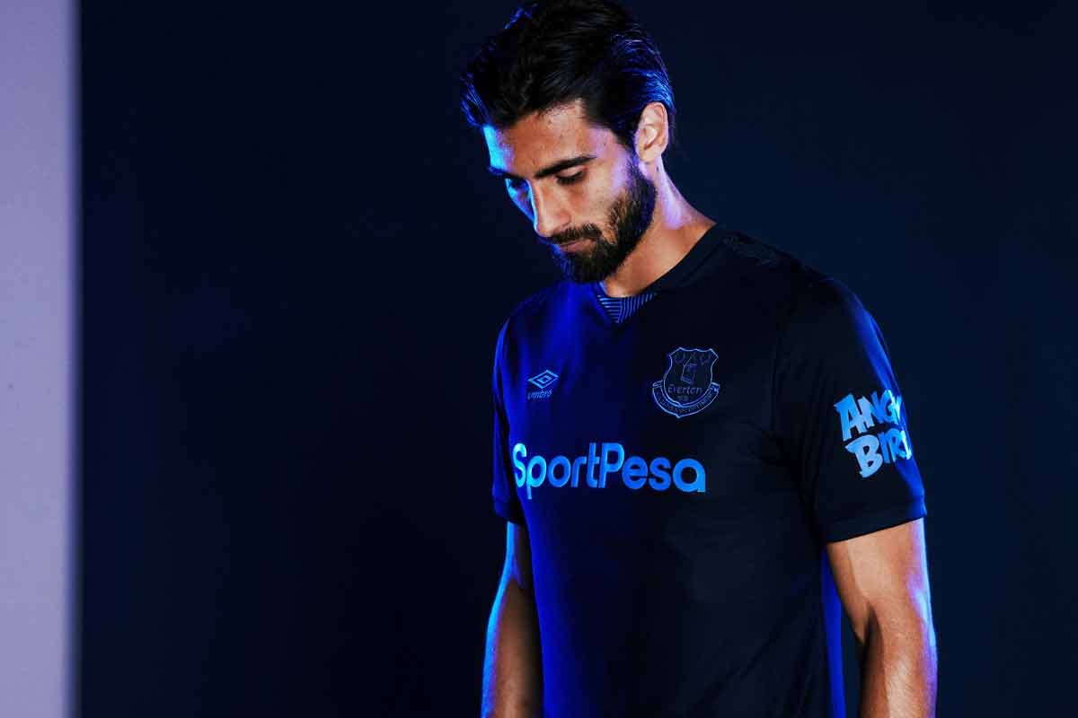 Segunda camisa de salida de Everton 2019 - 20