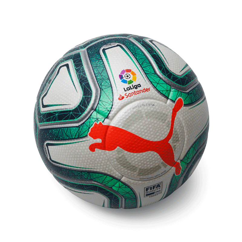 Bola oficial de la Liga española y la Liga occidental 2019 - 20
