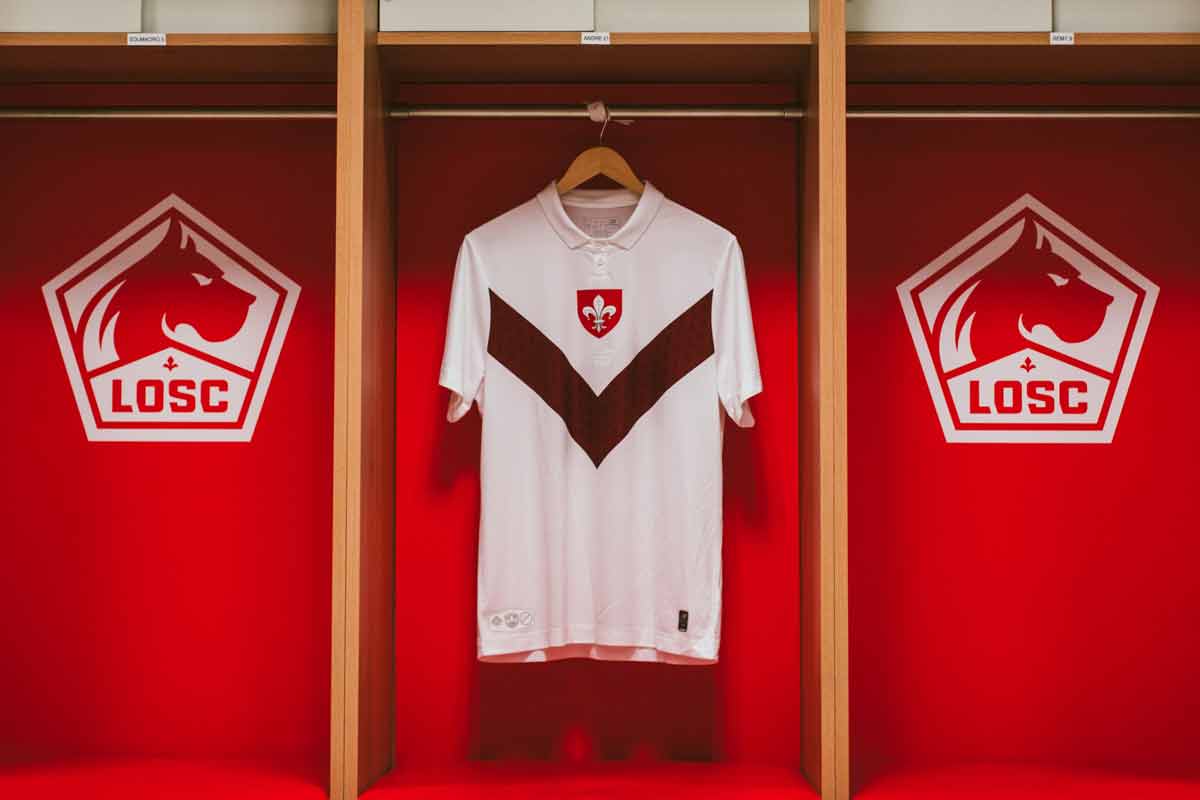 Camiseta del 75º aniversario del Club Lille