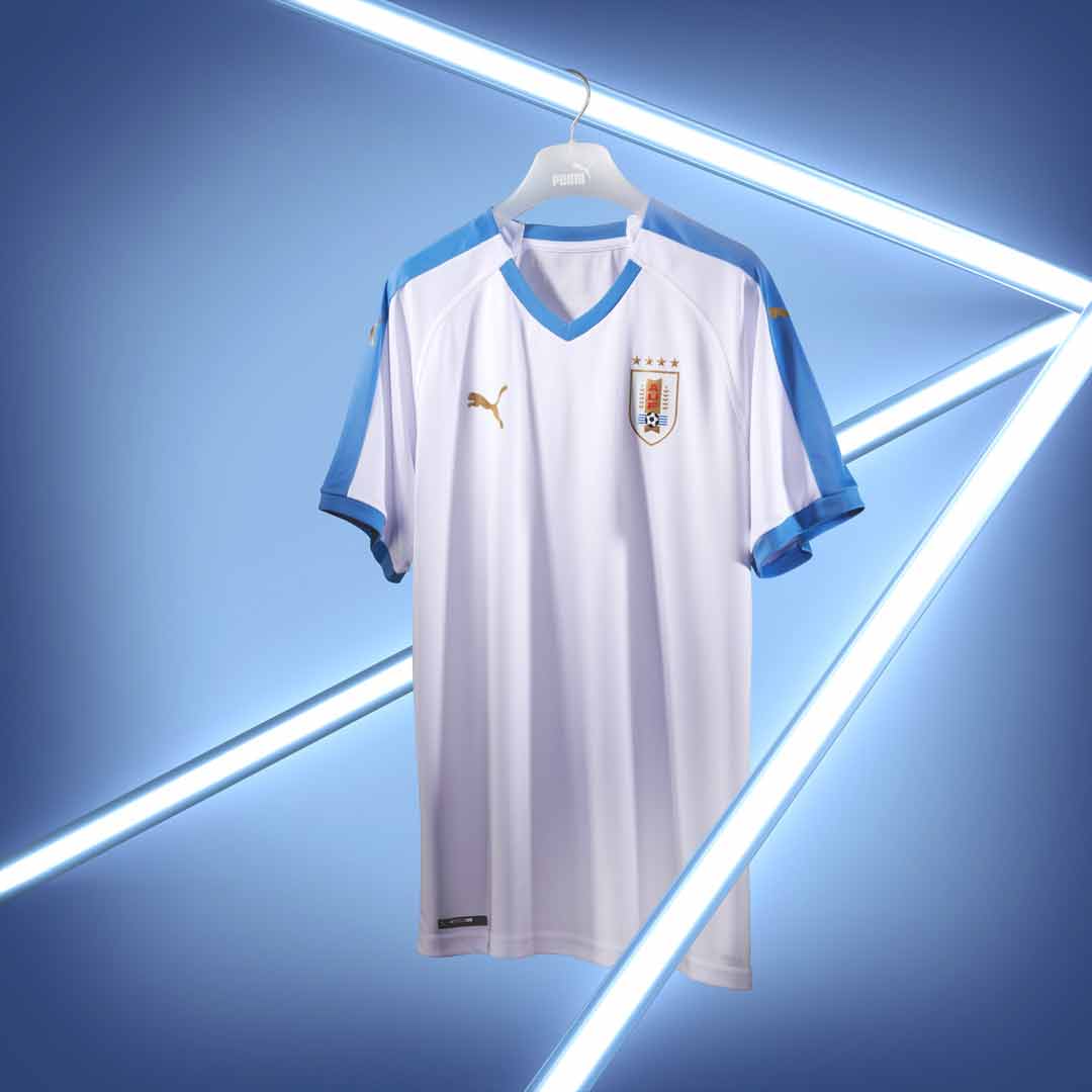 Camisetas de la selección uruguaya para la temporada 2019