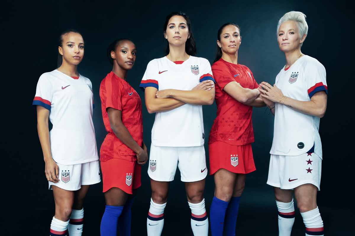 United States Women 's football team 2019 World Cup Home and Abroad Jersey