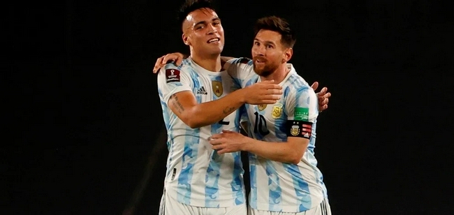 Clasificación mundial - Messi anotó 1 gol en el Centro de sua Argentina 3 - 0 Uruguay
