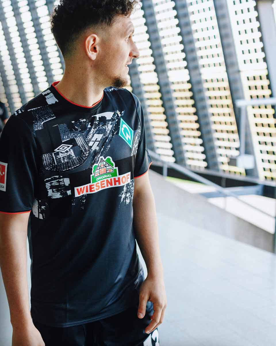 Yunda Bremen temporada 2020 - 21 segunda camisa de viaje