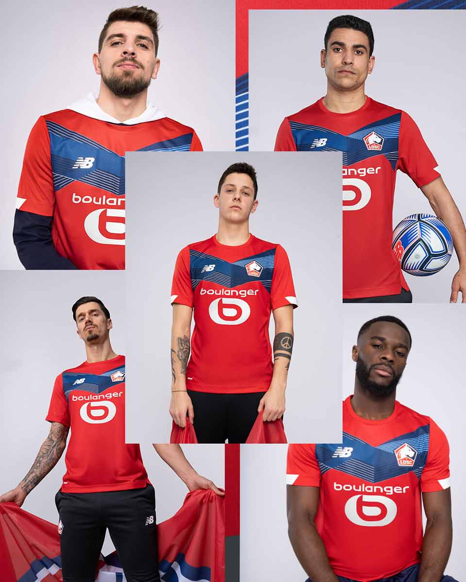 Camiseta de Lille para la temporada 2020 - 21