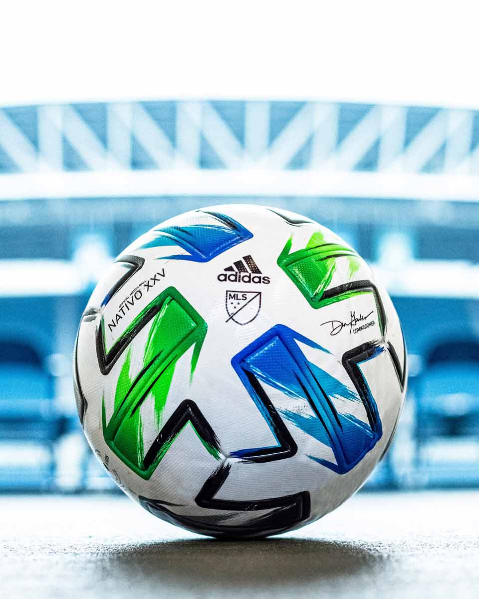 Nativo XXV - Bola oficial de la temporada 2020 de las grandes Ligas de fútbol de los Estados Unidos