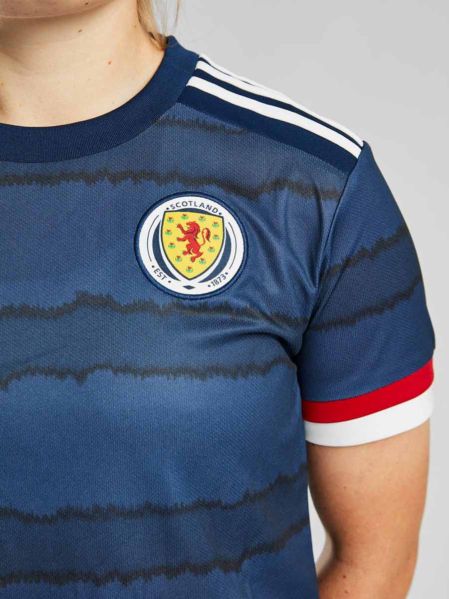 Camisa de casa de la copa Europa 2020 de Escocia
