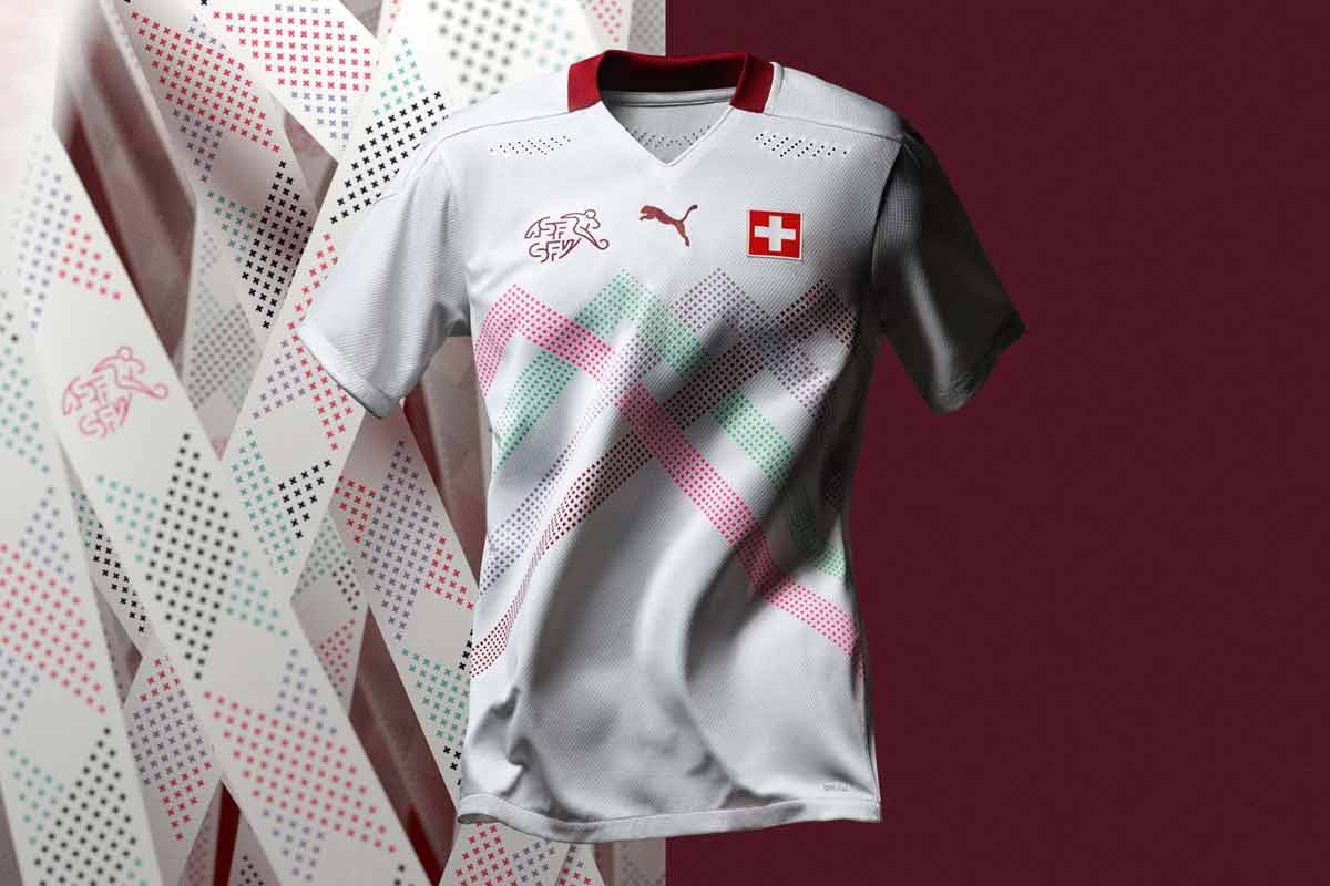 Camiseta de salida de la copa Europa 2020 para Suiza