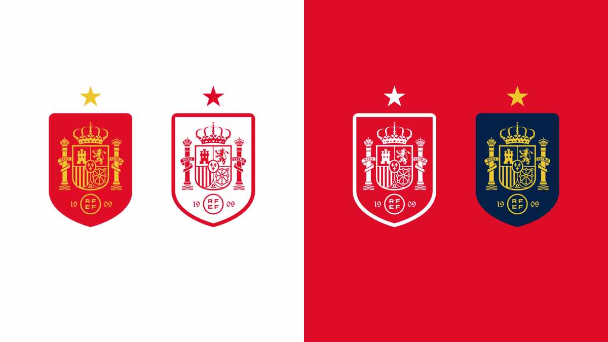 La Asociación Española de Fútbol lanzó un nuevo logotipo de marca y una insignia de equipo nacional