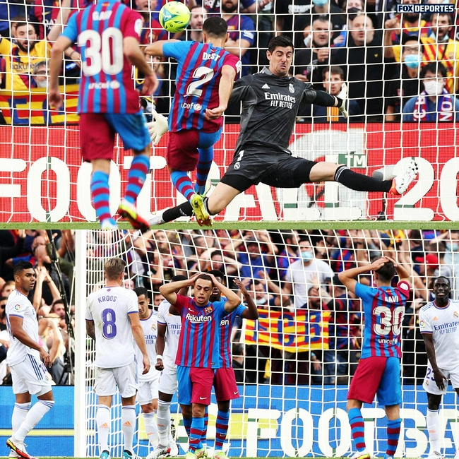 El Defensor de Barcelona desperdicia la oportunidad de Anotar goles increíbles para sus compañeros de equipo