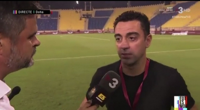 Xavi: Realmente espero volver a Barcelona y espero que los dos clubes lleguen a un acuerdo lo antes posible