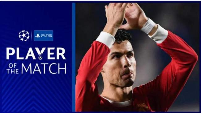 Dos goles para ayudar al equipo a conseguir un punto Ronaldo fue nombrado el mejor partido de la UEFA