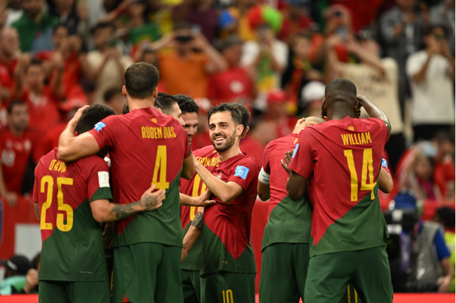 Portugal gana un partido cada uno contra Marruecos en los cuartos de final.