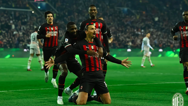 Serie A - Ibrahimovic regresa con un disparo puntual y el AC Milan pierde 1 - 3 ante el Udinese