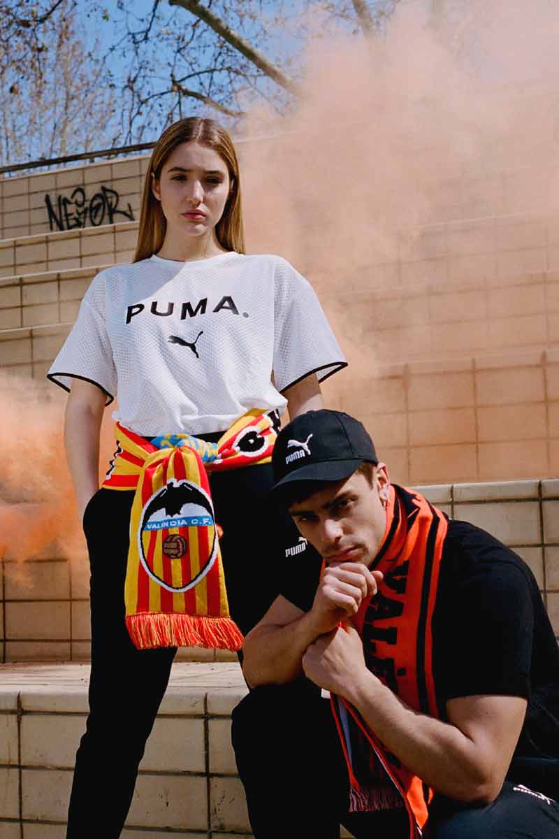 Puma mantiene una relación de cooperación a largo plazo con el Club Valencia